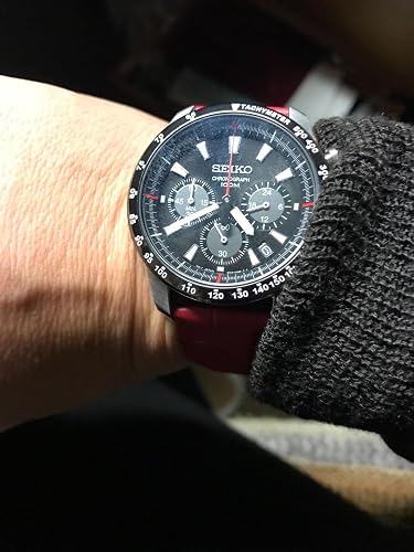 Amazon.co.jp: [セイコー]SEIKO 腕時計 クロノグラフ 逆輸入 海外